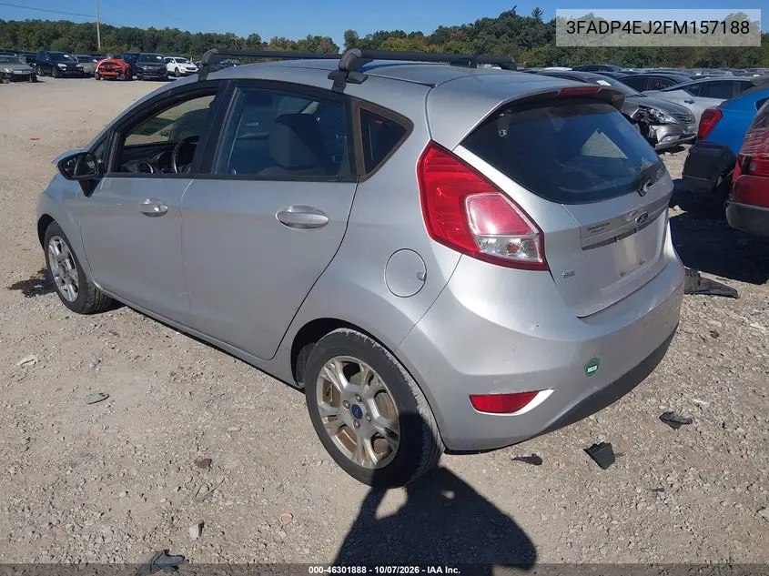 2015 FORD FIESTA VIN 3FADP4EJ2FM157188 — фото 3