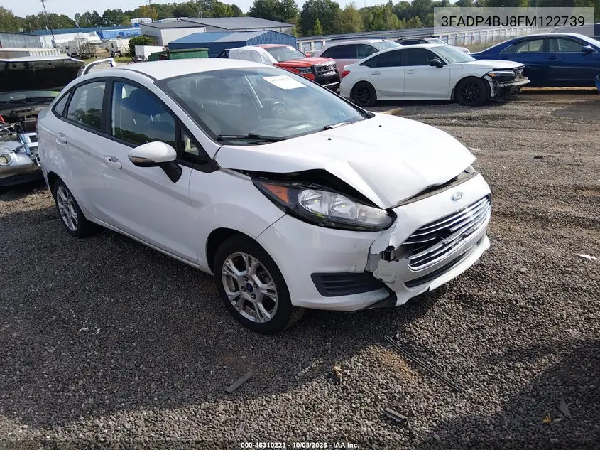 FORD FIESTA 2015, VIN 3FADP4BJ8FM122739