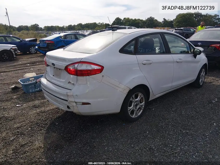 2015 FORD FIESTA VIN 3FADP4BJ8FM122739 — фото 4
