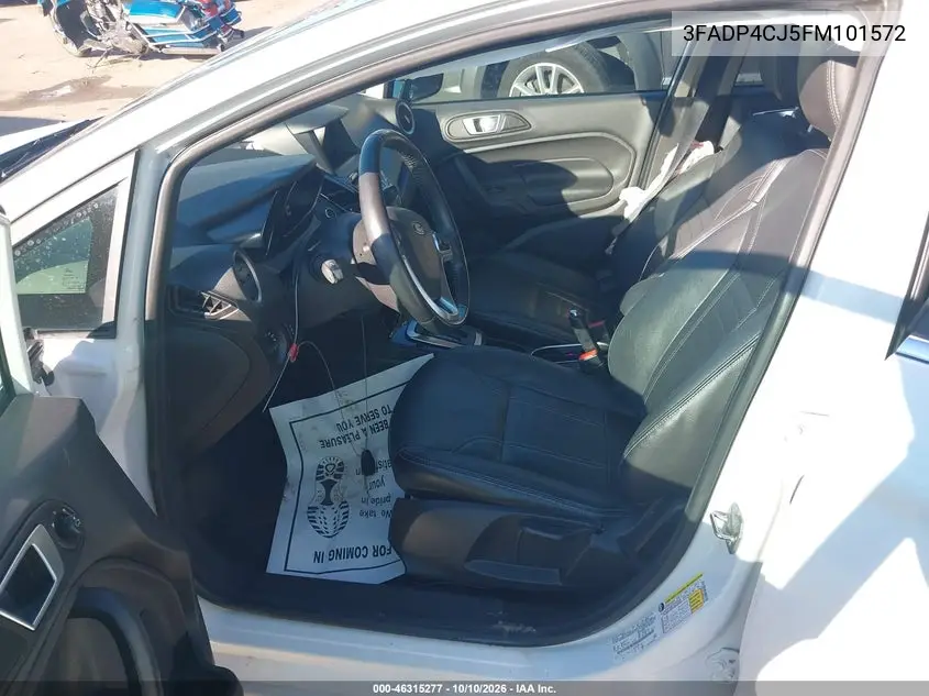 2015 FORD FIESTA VIN 3FADP4CJ5FM101572 — фото 5