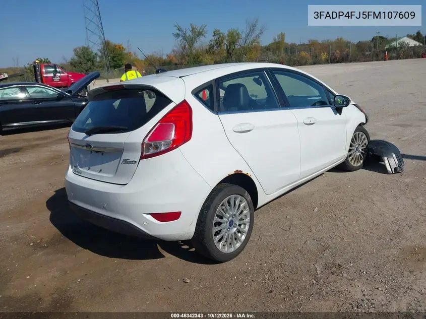 2015 FORD FIESTA VIN 3FADP4FJ5FM107609 — фото 4