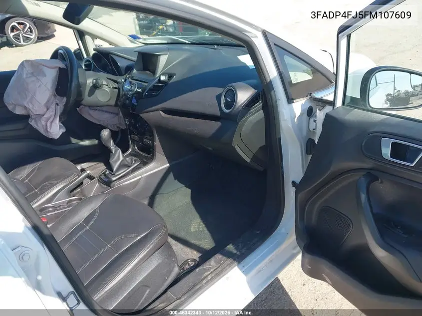2015 FORD FIESTA VIN 3FADP4FJ5FM107609 — фото 5