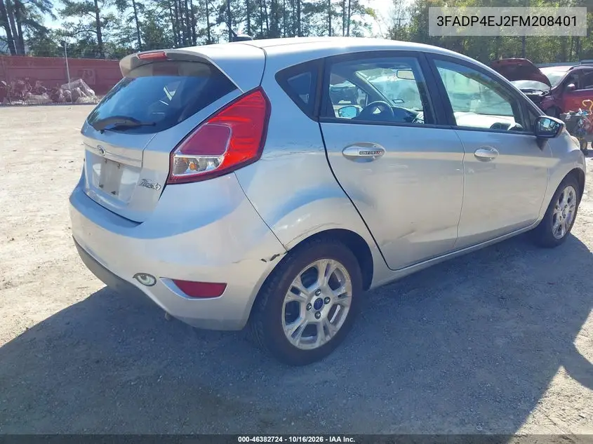 2015 FORD FIESTA VIN 3FADP4EJ2FM208401 — фото 4