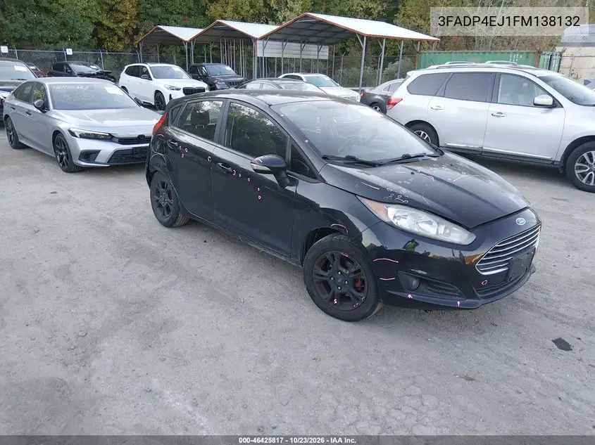 FORD FIESTA 2015, VIN 3FADP4EJ1FM138132