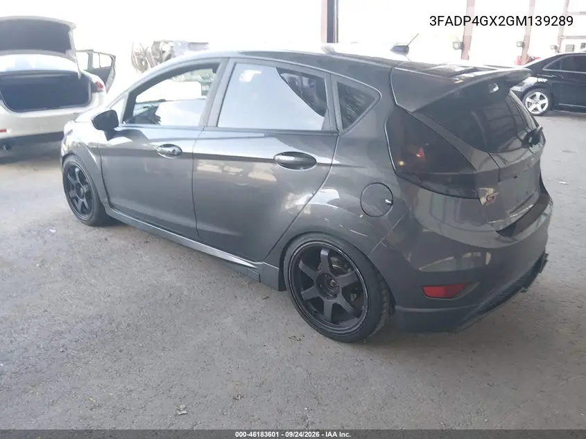 2016 FORD FIESTA VIN 3FADP4GX2GM139289 — фото 3