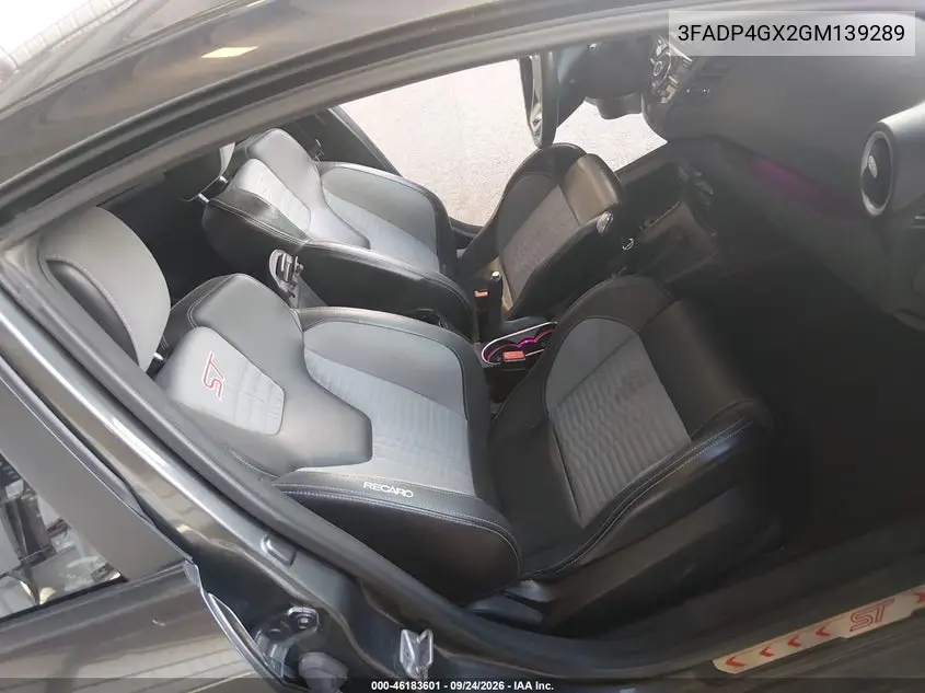 2016 FORD FIESTA VIN 3FADP4GX2GM139289 — фото 5