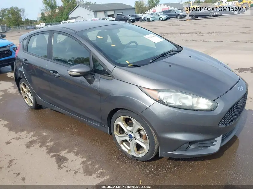 FORD FIESTA 2016, VIN 3FADP4GX1GM156911