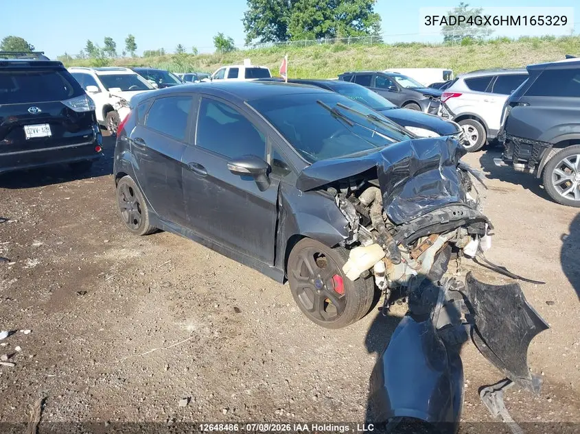 FORD FIESTA 2017, VIN 3FADP4GX6HM165329