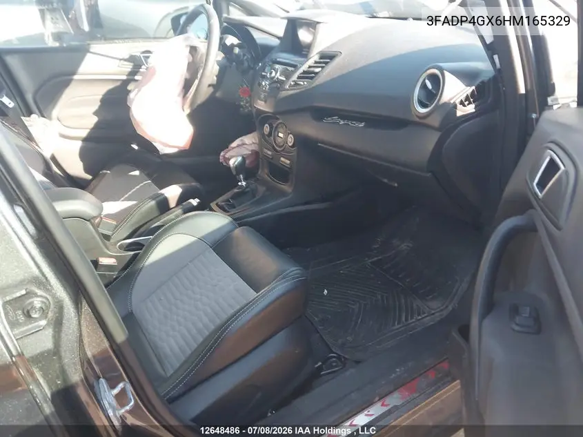 2017 FORD FIESTA VIN 3FADP4GX6HM165329 — фото 5