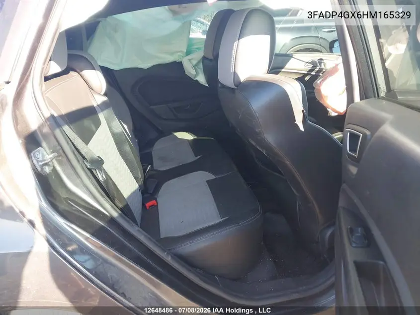 2017 FORD FIESTA VIN 3FADP4GX6HM165329 — фото 8