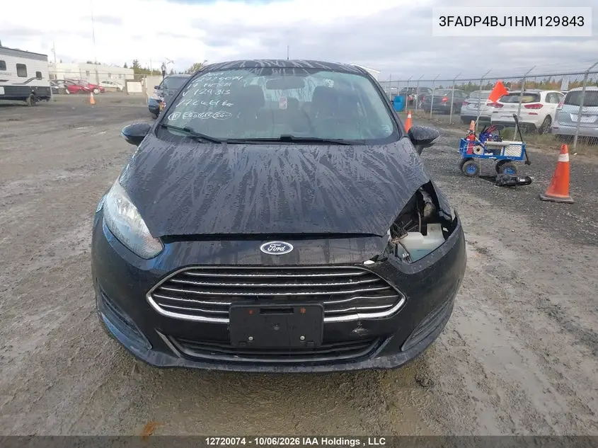 2017 FORD FIESTA VIN 3FADP4BJ1HM129843 — фото 13
