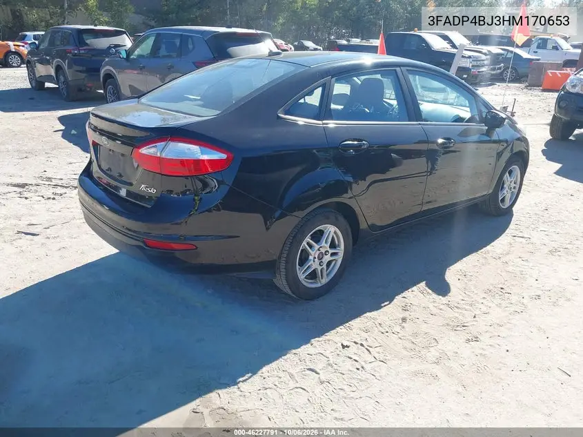 2017 FORD FIESTA VIN 3FADP4BJ3HM170653 — фото 4