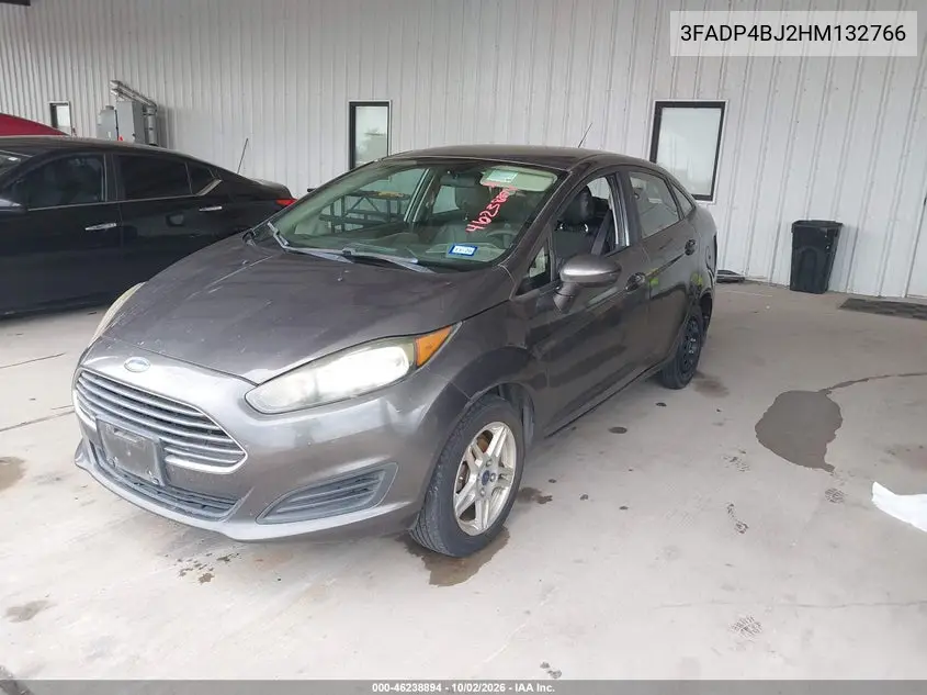 2017 FORD FIESTA VIN 3FADP4BJ2HM132766 — фото 2