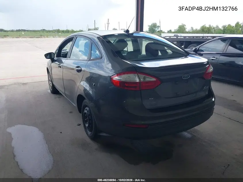 2017 FORD FIESTA VIN 3FADP4BJ2HM132766 — фото 3
