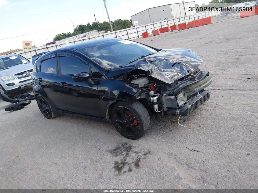 FORD FIESTA 2017, VIN 3FADP4GX3HM165904