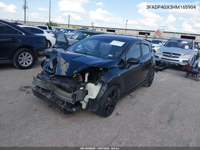 2017 FORD FIESTA VIN 3FADP4GX3HM165904 — фото 2
