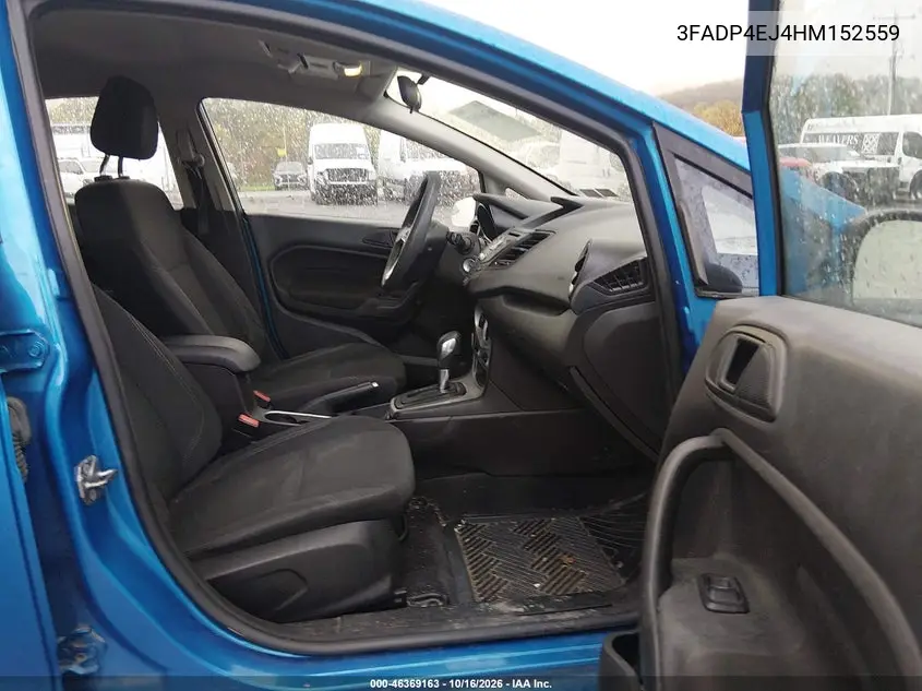 2017 FORD FIESTA VIN 3FADP4EJ4HM152559 — фото 5