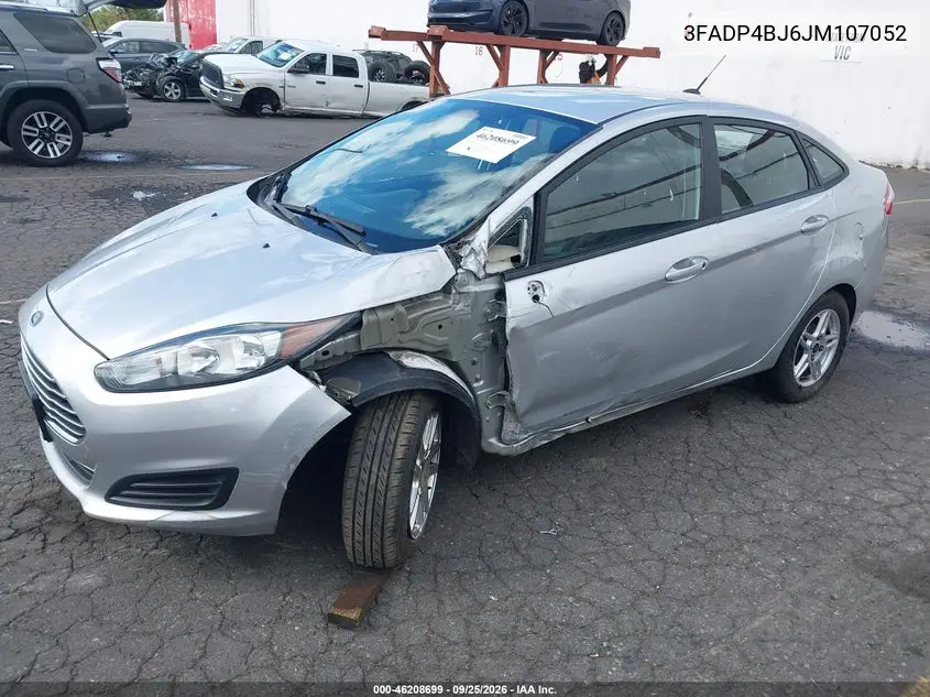 2018 FORD FIESTA VIN 3FADP4BJ6JM107052 — фото 2
