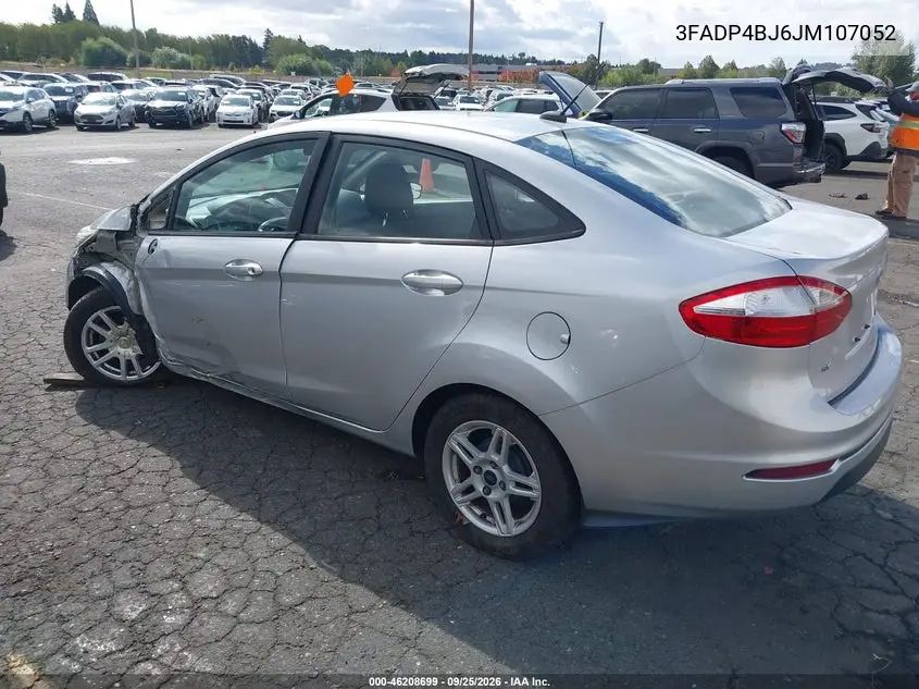 2018 FORD FIESTA VIN 3FADP4BJ6JM107052 — фото 3