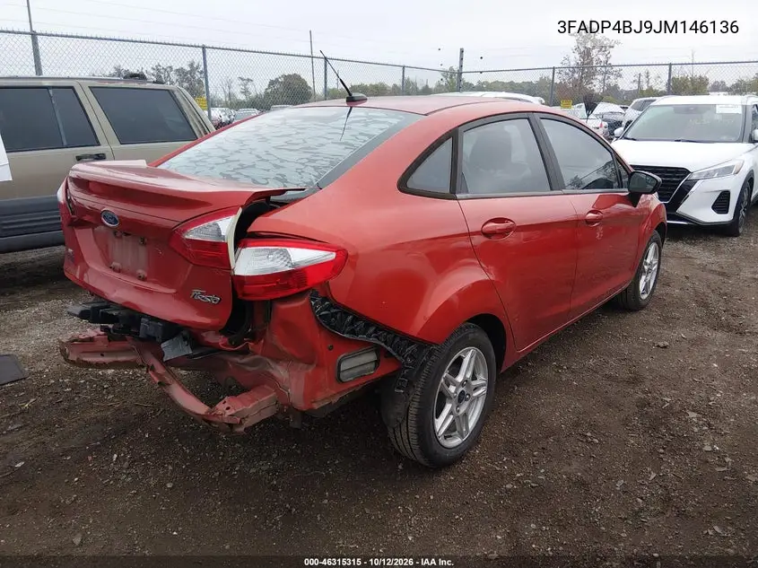 2018 FORD FIESTA VIN 3FADP4BJ9JM146136 — фото 4