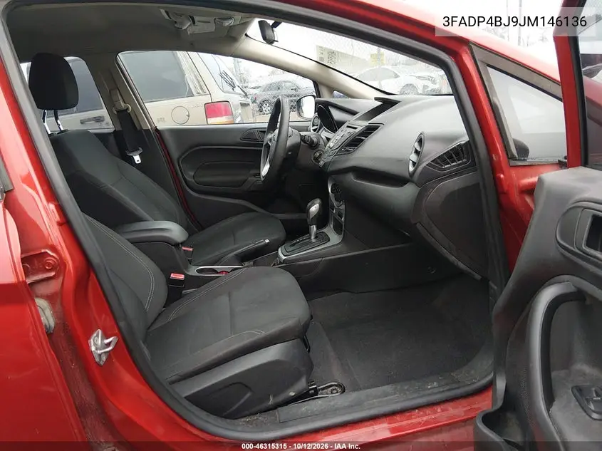 2018 FORD FIESTA VIN 3FADP4BJ9JM146136 — фото 5