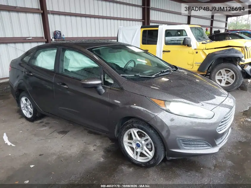 FORD FIESTA 2018, VIN 3FADP4BJ9JM126694