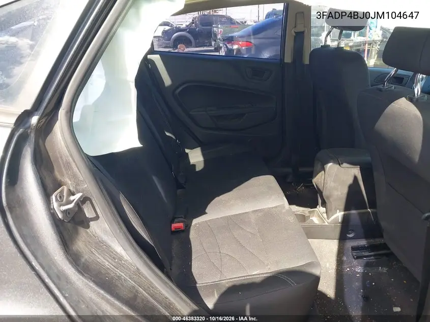 2018 FORD FIESTA VIN 3FADP4BJ0JM104647 — фото 8