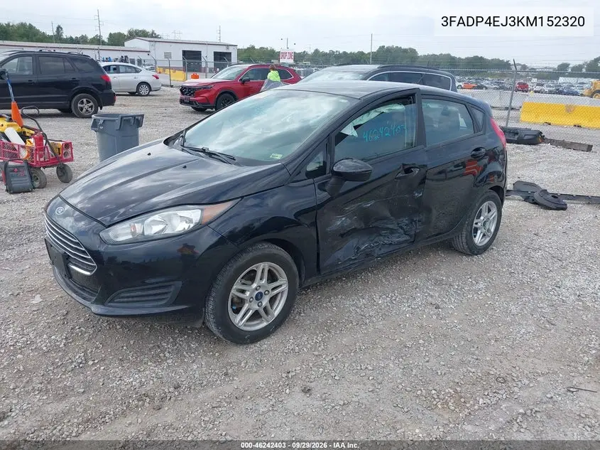 2019 FORD FIESTA VIN 3FADP4EJ3KM152320 — фото 2