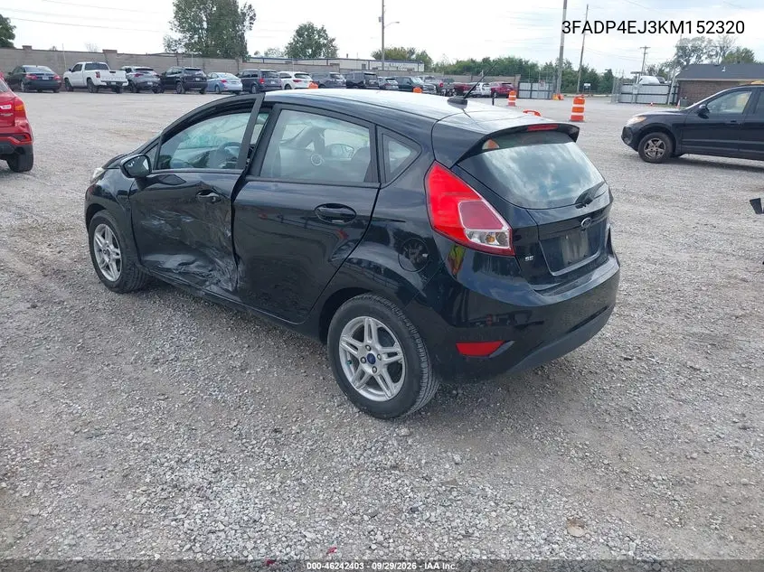 2019 FORD FIESTA VIN 3FADP4EJ3KM152320 — фото 3
