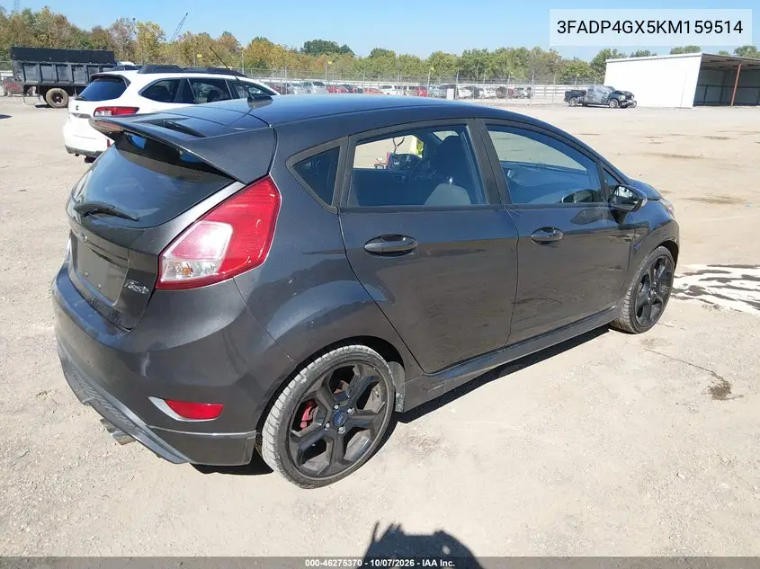 2019 FORD FIESTA VIN 3FADP4GX5KM159514 — фото 4