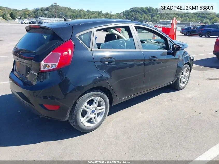 2019 FORD FIESTA VIN 3FADP4EJ2KM153801 — фото 4