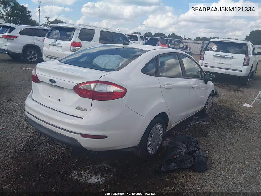 2019 FORD FIESTA VIN 3FADP4AJ5KM121334 — фото 4