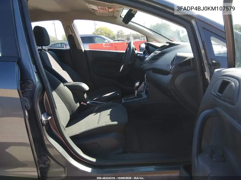 2019 FORD FIESTA VIN 3FADP4BJ0KM107579 — фото 5