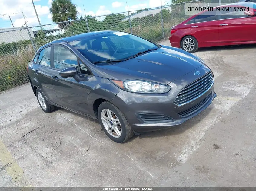 FORD FIESTA 2019, VIN 3FADP4BJ9KM157574