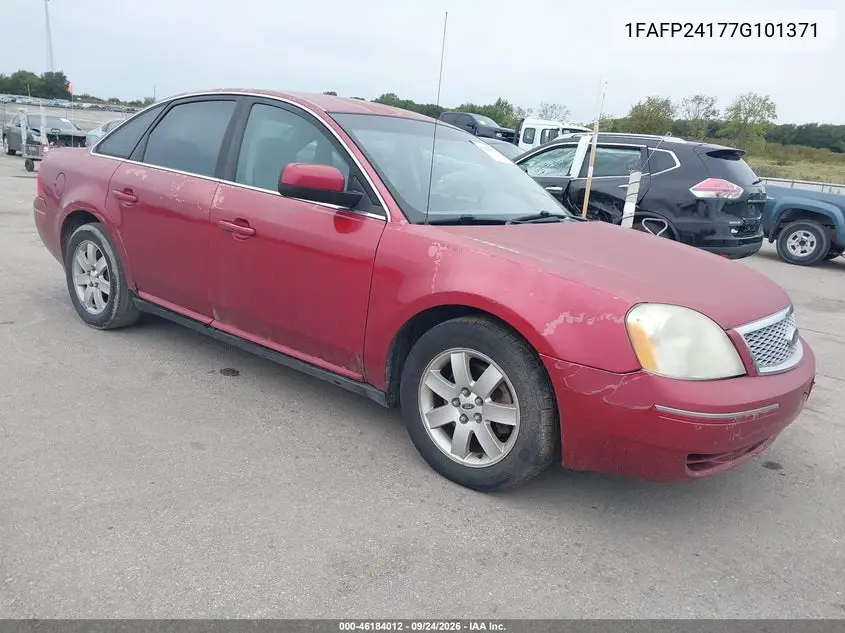FORD FIVE HUNDRED 2007, VIN 1FAFP24177G101371