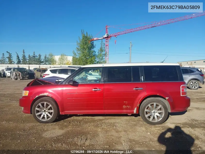 2009 FORD FLEX VIN 2FMEK63C79BA05809 — фото 12