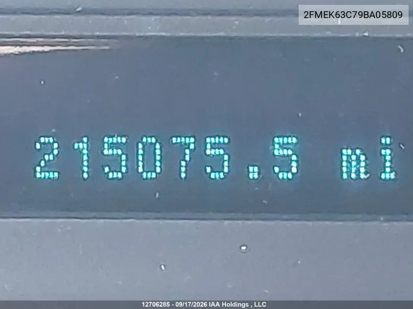 2009 FORD FLEX VIN 2FMEK63C79BA05809 — фото 13