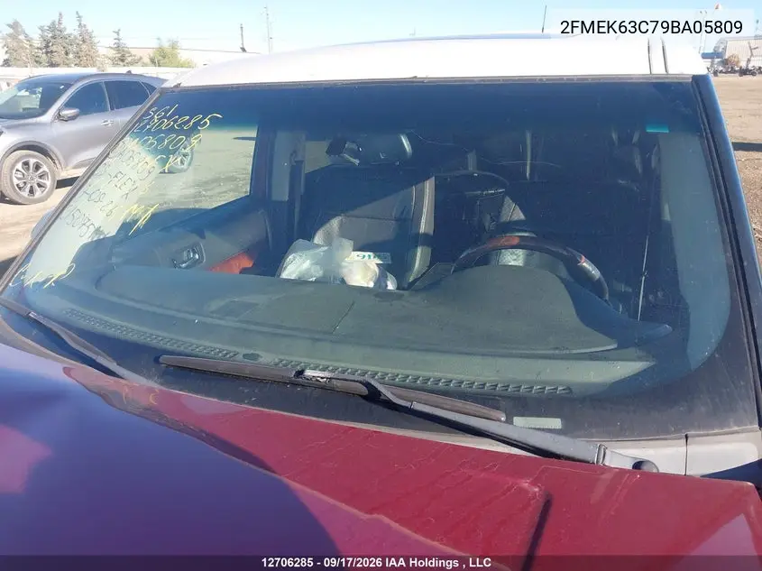 2009 FORD FLEX VIN 2FMEK63C79BA05809 — фото 15