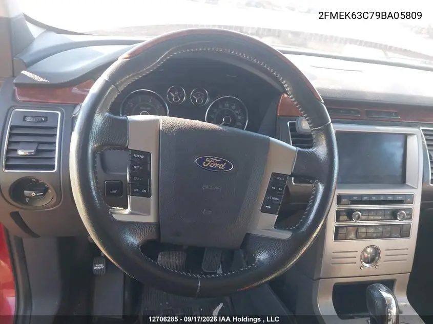 2009 FORD FLEX VIN 2FMEK63C79BA05809 — фото 17