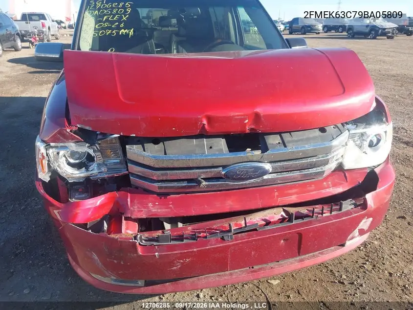 2009 FORD FLEX VIN 2FMEK63C79BA05809 — фото 6