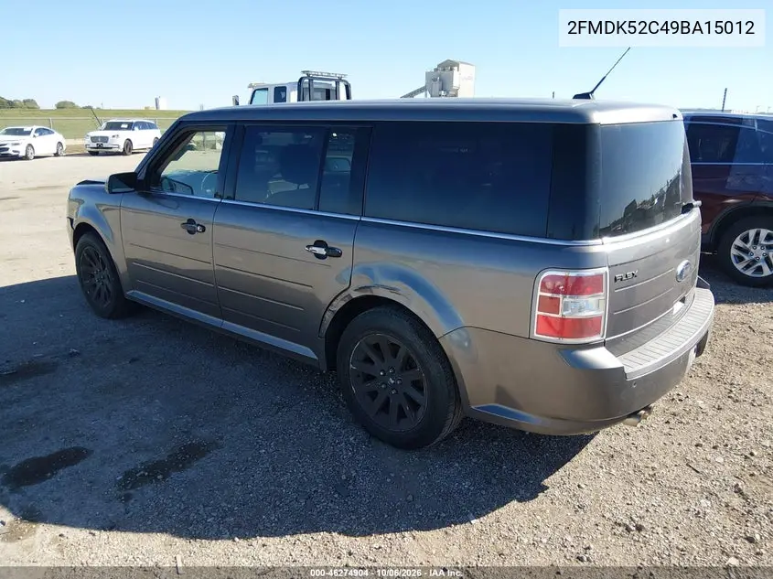 2009 FORD FLEX VIN 2FMDK52C49BA15012 — фото 3