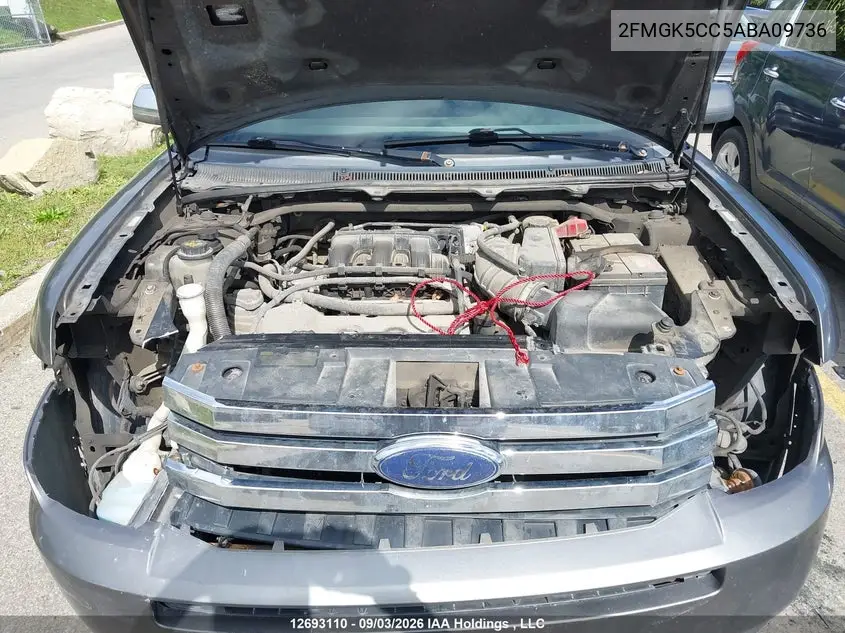 2010 FORD FLEX VIN 2FMGK5CC5ABA09736 — фото 10