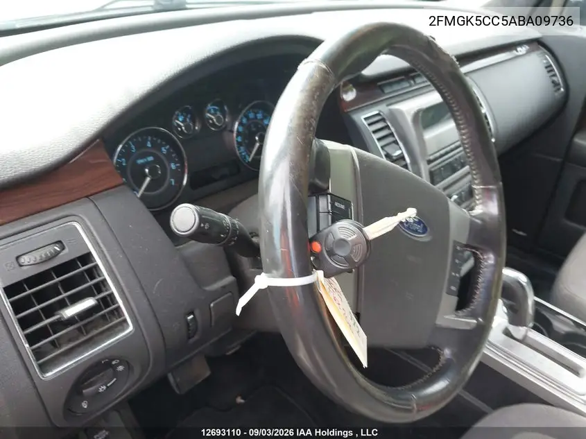 2010 FORD FLEX VIN 2FMGK5CC5ABA09736 — фото 11