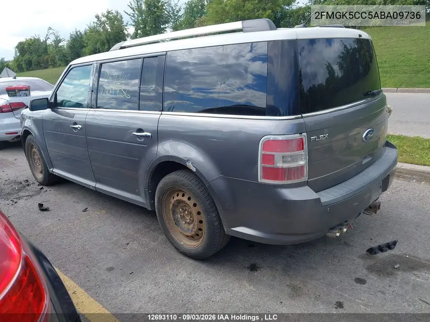 2010 FORD FLEX VIN 2FMGK5CC5ABA09736 — фото 3