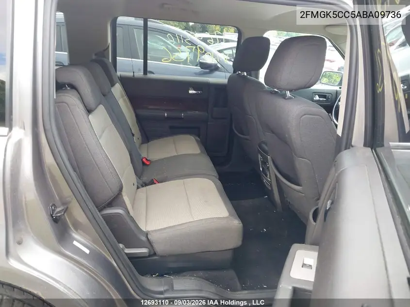 2010 FORD FLEX VIN 2FMGK5CC5ABA09736 — фото 8