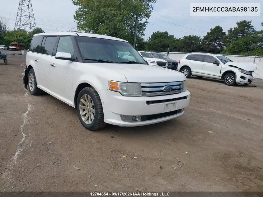 FORD FLEX 2010, VIN 2FMHK6CC3ABA98135