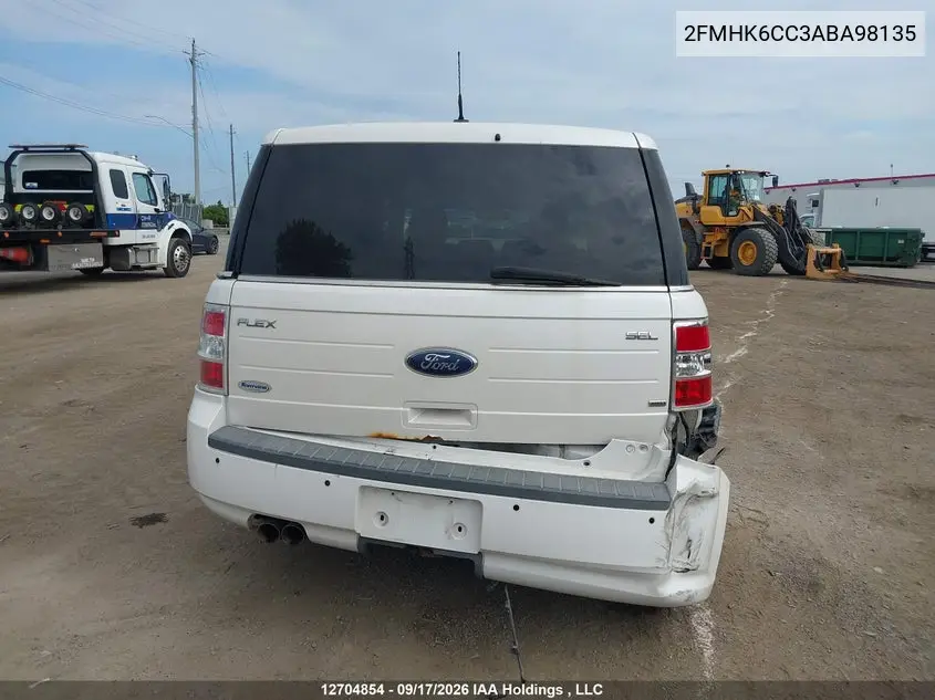 2010 FORD FLEX VIN 2FMHK6CC3ABA98135 — фото 16