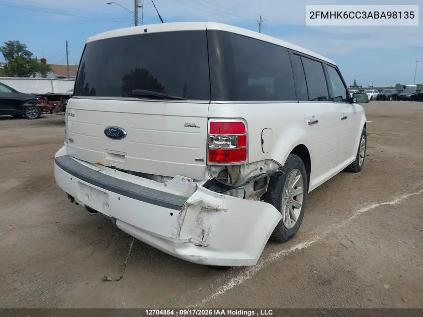 2010 FORD FLEX VIN 2FMHK6CC3ABA98135 — фото 6