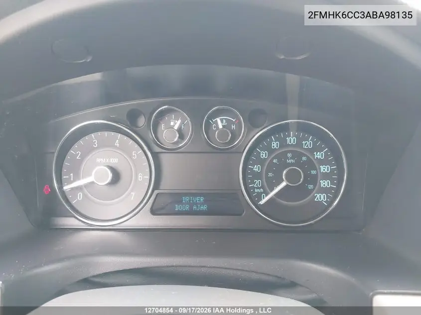 2010 FORD FLEX VIN 2FMHK6CC3ABA98135 — фото 7