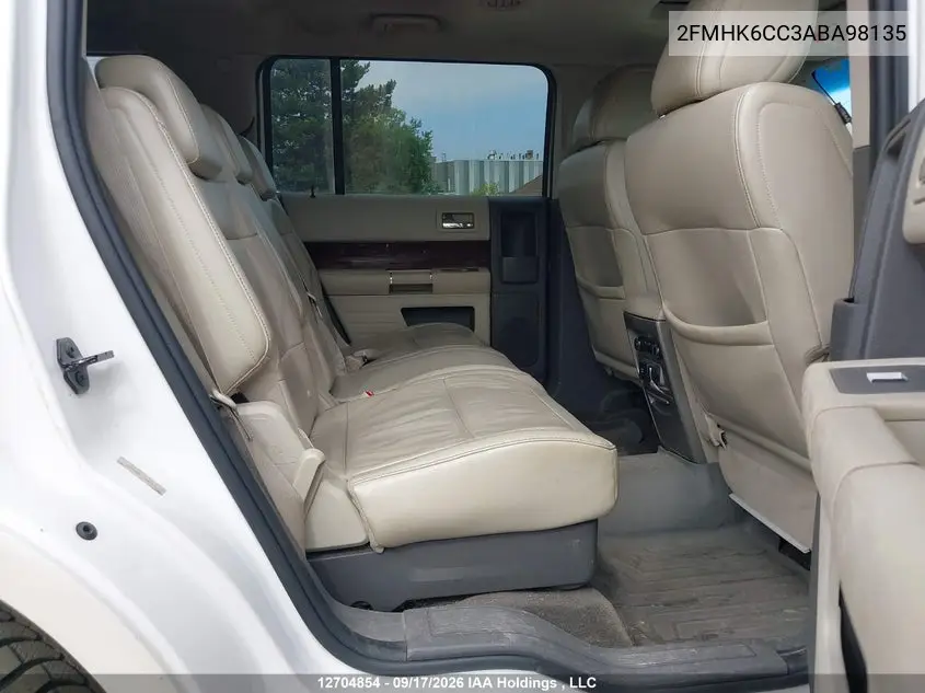 2010 FORD FLEX VIN 2FMHK6CC3ABA98135 — фото 8
